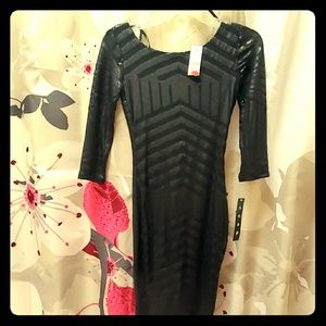 Black cocktail dress, small